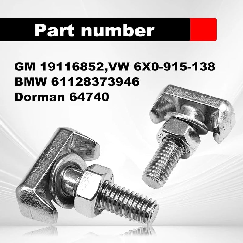 CmeRto مجموعة مسامير T-Bolt لبطارية CmeRto - Image 3