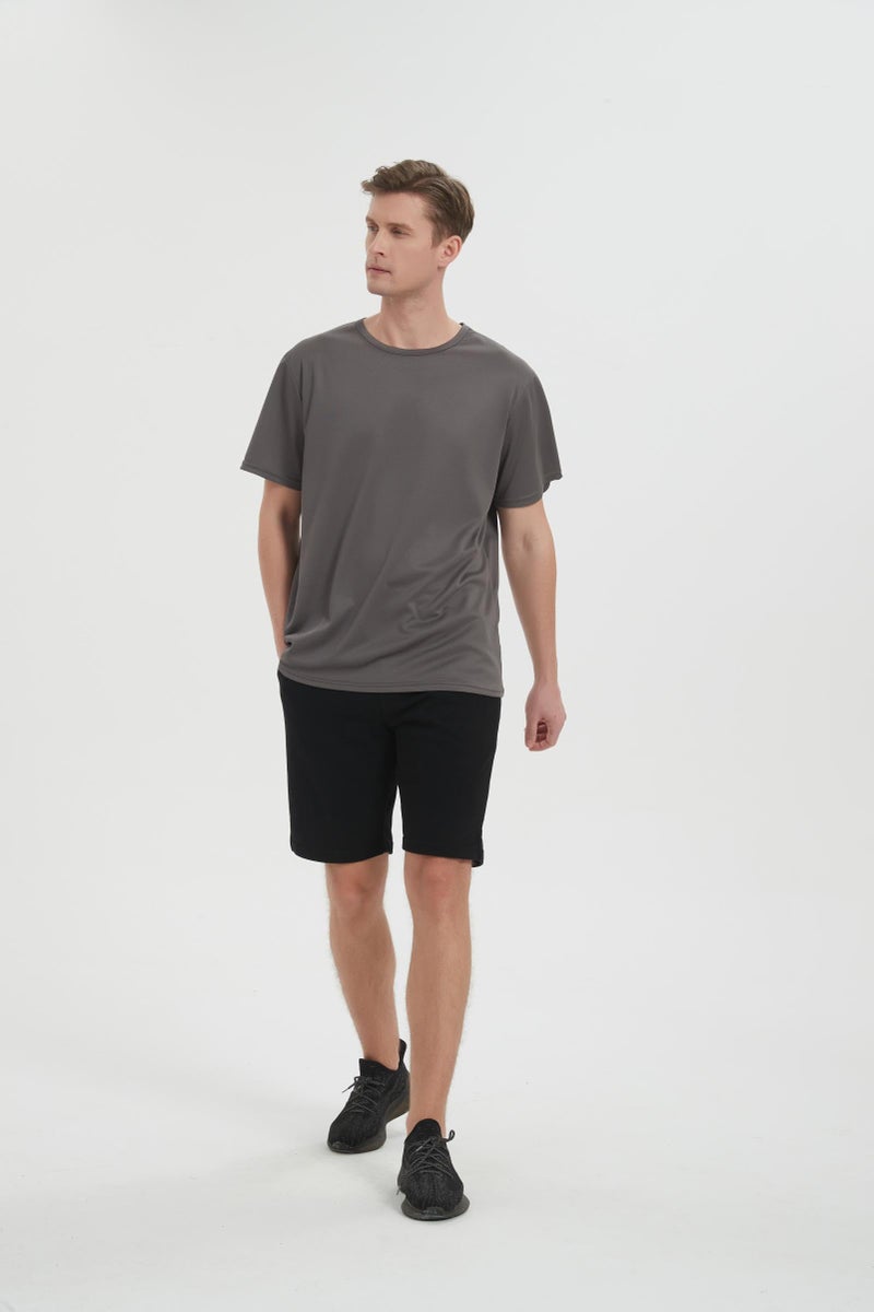 Phedrew 5 Pack Mens Active T-Shirts Crew Neck Athletic Short Sleeve Tops Moisture Wicking Running Tee Tops - Image 5