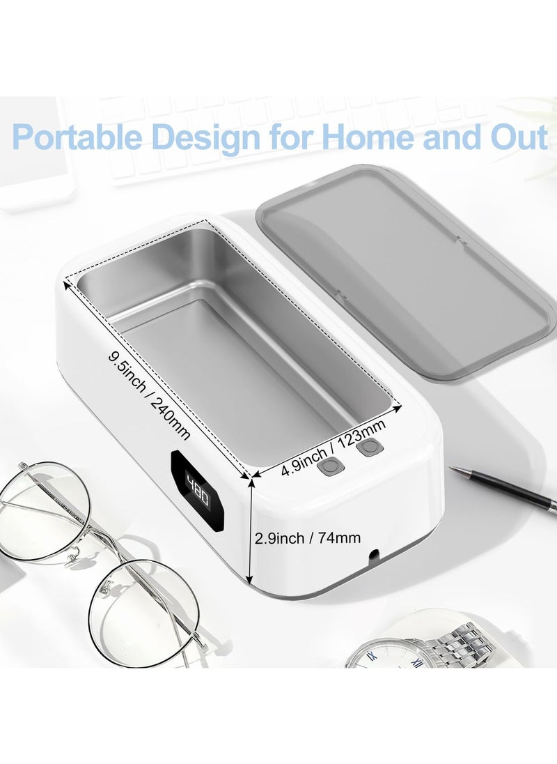 General Ultrasonic cleaning machine Glasses cleaning machine Household dentures Contact lenses Jewelry Automatic cleaner  - Image 5