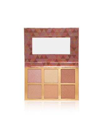 Glowing Highlighter Makeup Palette ; 6 Illuminating Shades To Suit Different Skin Tones ; Nontoxic And Paraben Free ; Vegan And Cruelty Free ; Natural Look - pzsku/ZC4AD67E3FEA7D0FB2FB5Z/45/_/1695645435/3930d475-8bec-4633-9e94-fc9cfc63b0d1