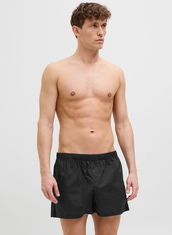 JACK & JONES Pack of 3 - Solid Cotton Boxers - Image 4