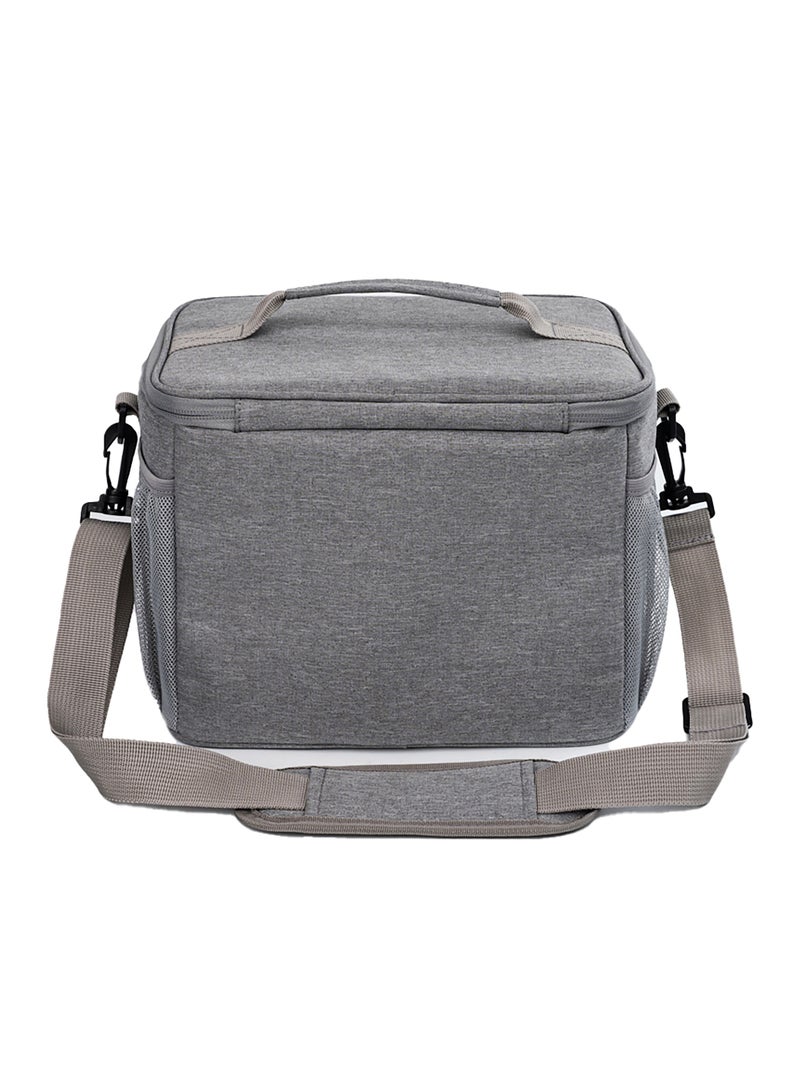 بيج ديزاين حقيبة معزولة بتصميم قطط من Biggdesign حرارية، صندوق غداء مبرد، حقائب غداء معزولة مقاومة للماء والتسرب للرجال والنساء، حقائب تبريد للنزهات، صناديق غداء للكبار، سعة 10 لتر، لون وردي. - Image 4