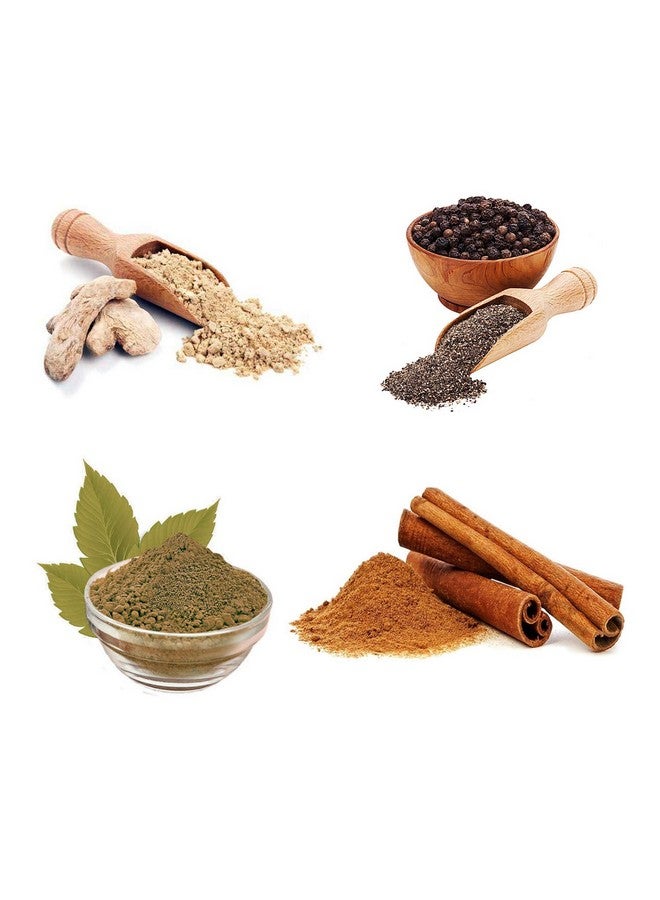 YUVIKA Combo Immunity Booster Sonth 50 Grams - Kali mirch 25 Grams - Tulsi Patta 100 Grams - Dalchini 50 Grams - Image 2