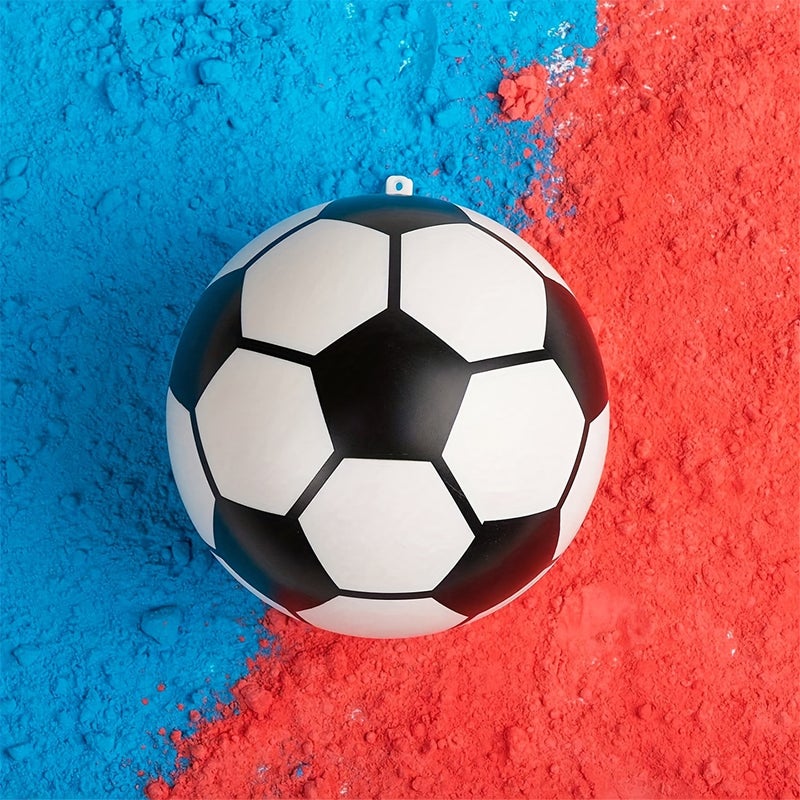 Baby Gender Reveal Football For Boys Or Girls, Football Gender Reveal Game With Corn Powder or glitter Paper scraps (Pink And Blue), Party Supplies Gender Reveal Ideas, 1 Full Set, Interactive Game, Party Game, Holiday Game, Creative Small Gift, Holi - Image 2