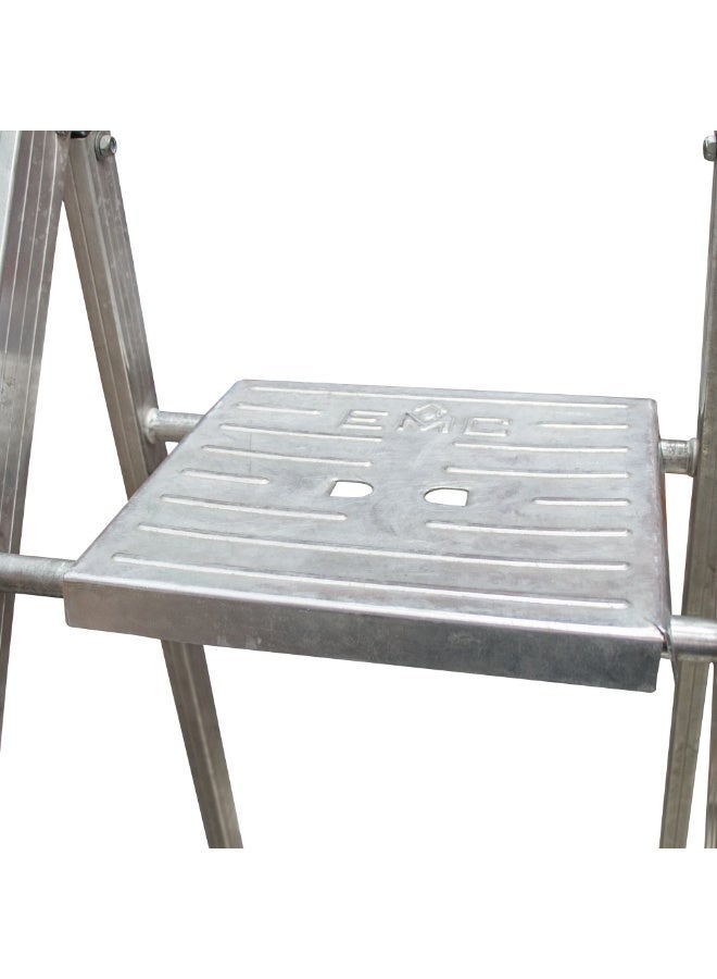 EMC Multi-Purpose Aluminium Folding Ladder for Home & Office – Non-Slip Steps & Safety Feet (5 Step Ladder) - Image 5