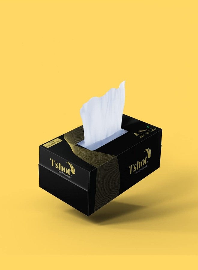 TSHOT Facial Tissue Paper Box,Paper Napkin Box Use For Car/Face/Home/Office/Restaurant (Each Pack 100 Tissue) (Pack Of 1) - Image 2