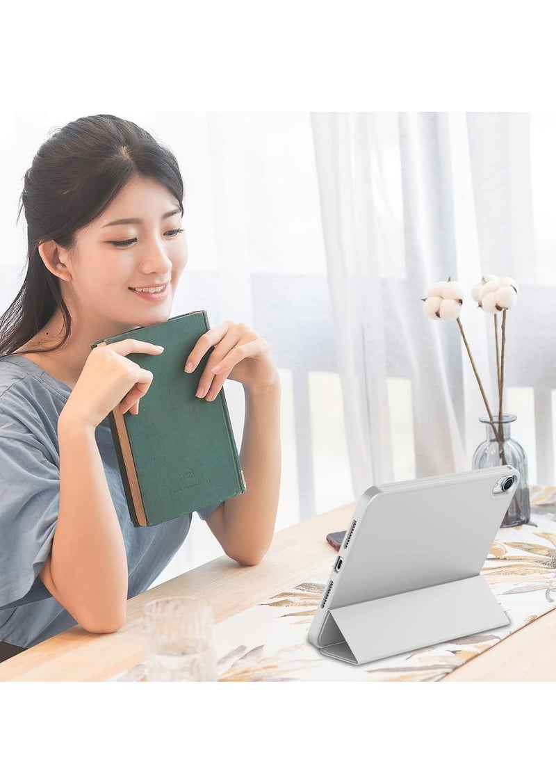 JAJEEK New Smart Case with Pencil Holder Compatible with iPad Mini 7 – Tri-Fold Smart Case with Soft TPU Back, Auto Wake/Sleep, Dustproof & Anti-Fingerprint, Heavy Duty Protection, Ultra-Slim & Lightweight - Image 3