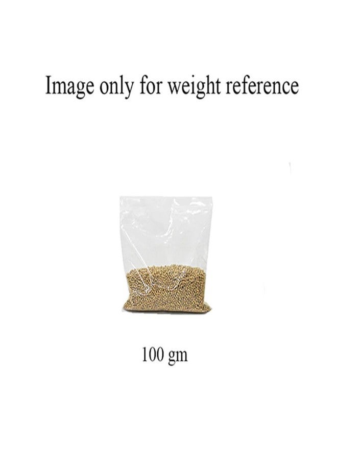 HUSKY QUALITY OUR PRIORITY خرز بذور هاسكي أو خرز سكر نجمي للتطريز لأعمال ماغام/آري، لون ذهبي باهت (100 غرام) - Image 3