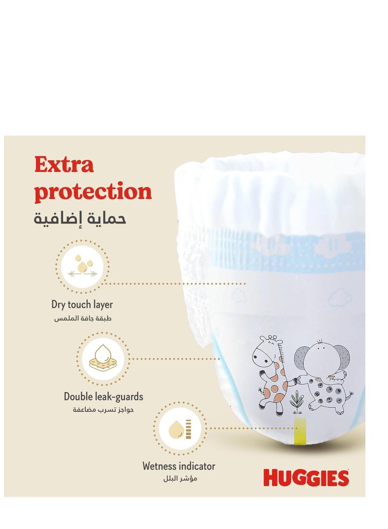 HUGGIES Huggies, Extra Care Culottes, Size 6, 15-25 kg, 30 Diaper Pants - Image 3