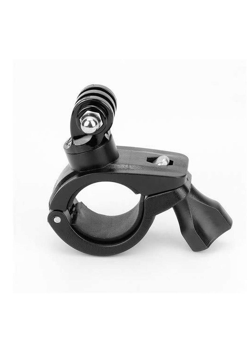 Excefore - Bicycle Motorcycle Handlebar Mount,Compatible with Gopro Hero 8/7/6/5,for DJI Xiao Yi Action Camera,360 Rotation Mount Holder Quick Release Mount Non-slip Adapter Accessory(Black) - Image 1