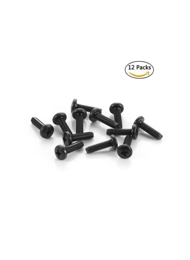 Dinghosen Pack of 14 Screws Work for Samsung TV 6003-001334 Screw-Taptype for Bottom of Stand Television Mount - Image 2