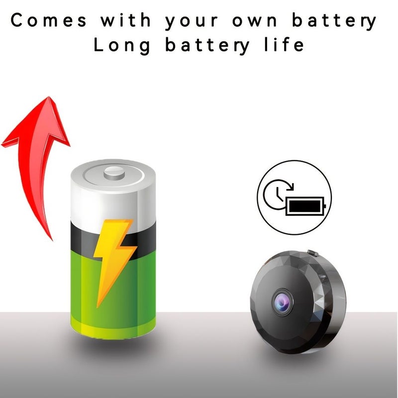 Black 2.4G Indoor Wireless Wifi Camera with Motion Detection Night Vision and Remote Control - Image 5