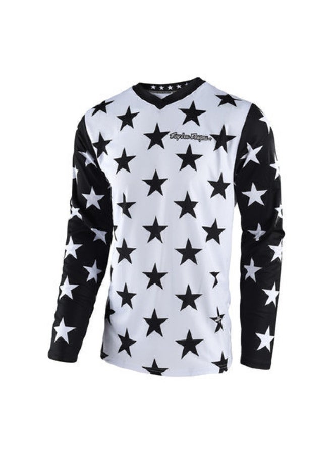 Nariele Men's Outdoor Cycling Suit Off-road Road Mountain Bike Cycling Tops - Image 1