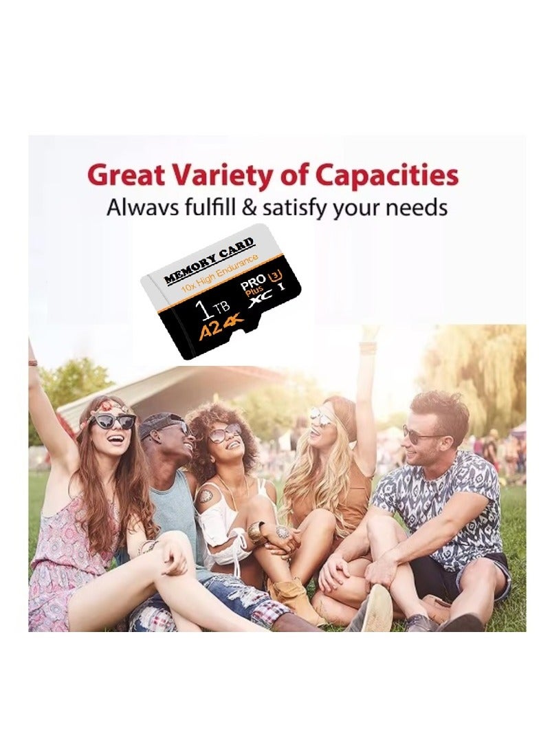 PRO Micro SD Memory Card 1TB – Class 10 V30 High-Speed TF Card - Image 5