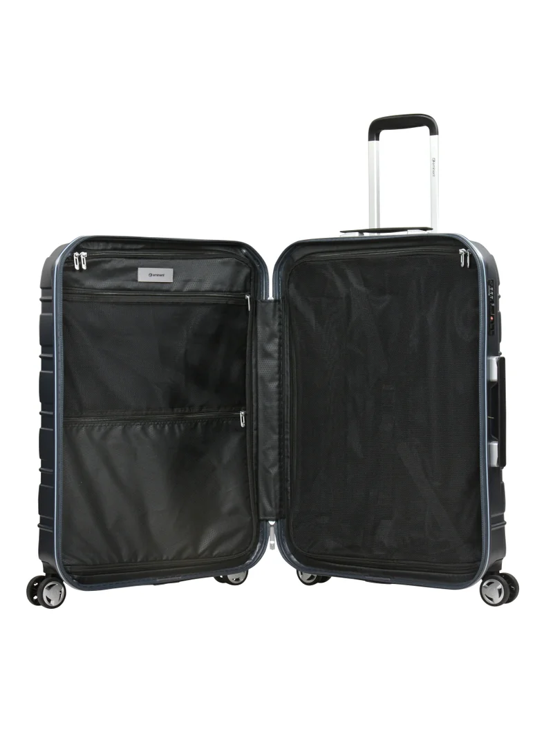 eminent Makrolon Polycarbonate Lightweight Glamorous Hard Case Luggage with 4 Quiet Double Spinner Wheels and TSA Approved Lock KJ95
