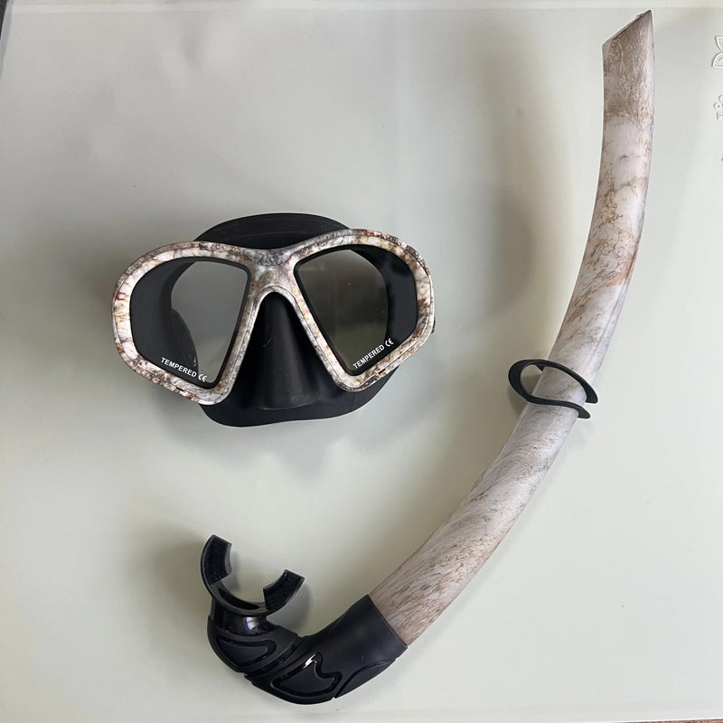 Bluejw Swimming Goggle Carbon Tube Spearfishing Freediving Mask Snorkel Set Other Swimming & Diving Products - Image 3