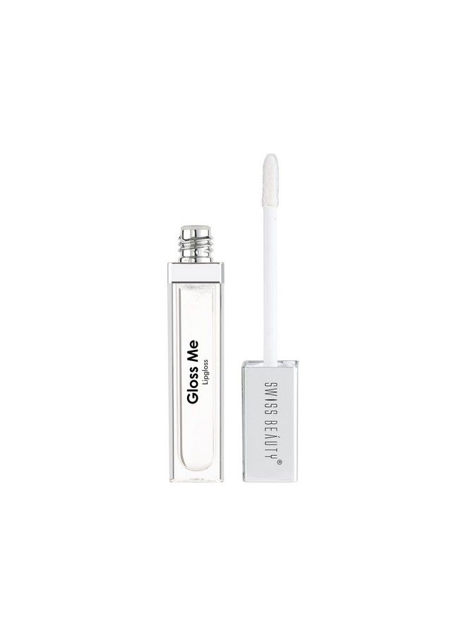 SWISS BEAUTY Metallic Gloss Me Lip Gloss ; Lightweightnon Sticky And Hydrating Lip Gloss; White 6Ml - Image 1