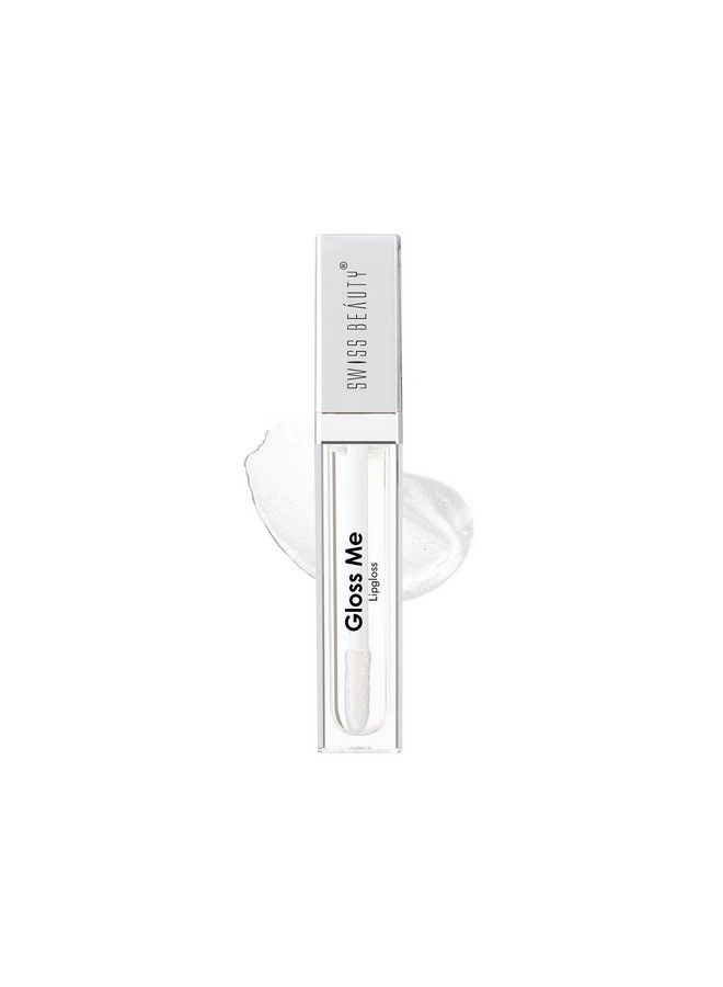 SWISS BEAUTY Metallic Gloss Me Lip Gloss ; Lightweightnon Sticky And Hydrating Lip Gloss; White 6Ml - Image 3