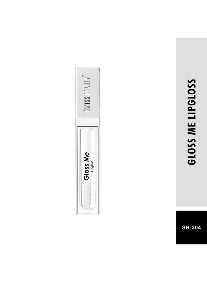 SWISS BEAUTY Metallic Gloss Me Lip Gloss ; Lightweightnon Sticky And Hydrating Lip Gloss; White 6Ml - Image 4