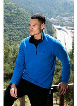 Buratti Slim Fit Anti-Pilling Non-Pilling Bato Collar Winter Raised Polar Fleece Men's POLAR 5906001  - Image 1