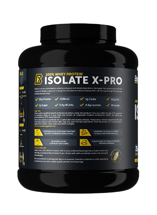 Basix - 100% Whey Protein Isolate Xpro Chocolate Chunk 5Lb - Image 1