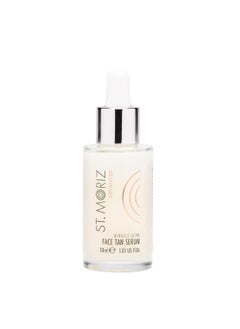 St. Moriz St Moriz Advanced Face Tanner Serum - Miracle Glow Hydrating Self Tan Face Serum with Q10 & Hyaluronic Acid - Natural Sunless Radiant Glow & Gradual Face Self Tanner (1.01 fl oz)  - Image 4