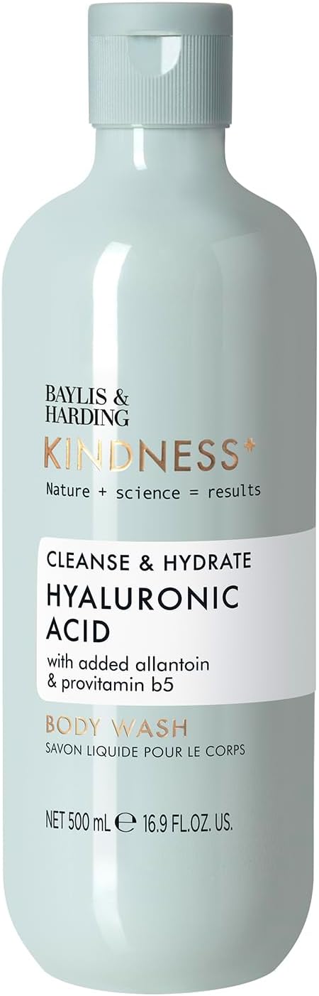 Baylis & Harding بايليس هاردينغ كيندنس حمض الهيالورونيك برائحة الكمثرى وزهرة البرتقال 500 مل غسول يدين مرطب عبوة من 3 صديقة للنباتيين - Image 2