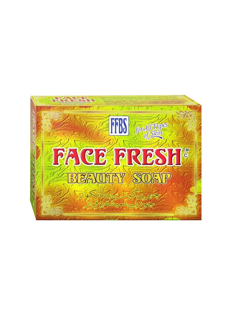 Face Fresh UV Radiation Protection Soap - Prevents Premature Aging, Increases Hydration & Firmness, Beauty Soap for Sensitive Skin 100g - Image 1