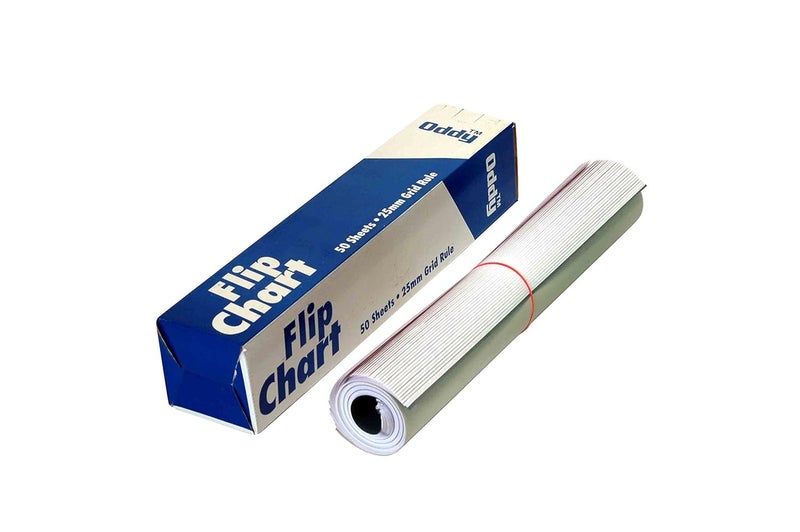 Presentation Flip Chart, White - 50 Sheets