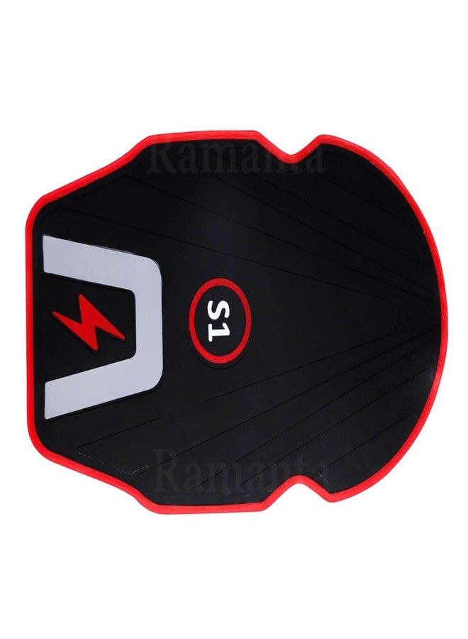 Ramanta O.l.a S1 Foot Mat, Dicky Mat & Charging Cap Anti Slip PVC Rubber Footmat/Washable Floormat Compatible with S1 Pro 2nd Gen, S1 Air & S1 X (All New Model of 2024) (Black, Gray & Red - 3 PCs) - Image 3