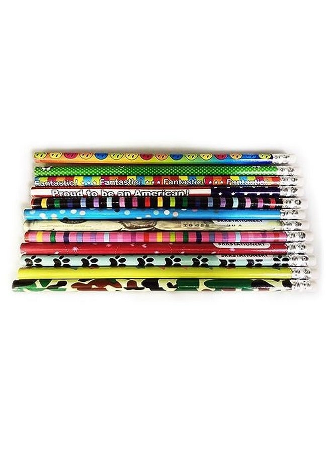 SKKSTATIONERY Assorted Colorful Pencils, Wooden Pencil With Eraser, Pencil Assortment, Novelty Kids Pencils，Awards & Incentives Pencils, 2 Hb, 12 Assorted Colors 144/Box.  - Image 5