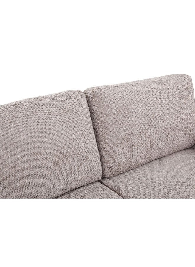 DANUBE HOME Odum 2 Seater Fabric Sofa With Right Arm Modern Design Two Seat Sofas Comfortable Living Room Furniture L184Xw99Xh90Cm - Image 3