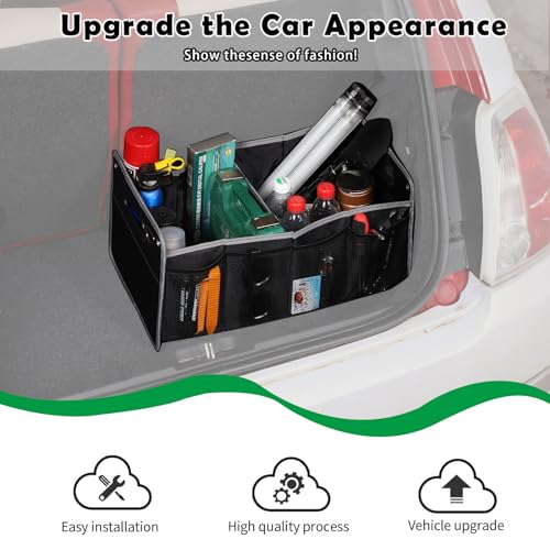 HAPPYHORSE Car Console Storage Box Organizer Tray Compatible with Fiat 500 2007-2015 Central Control Water Cup Holder Storage Box Organizer Tray (Inside The car) - Image 2