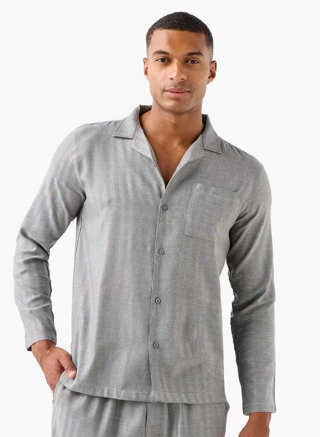 Splash FAV Textured Pyjama Set