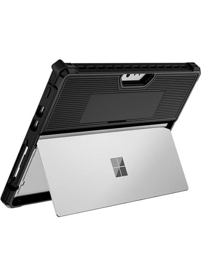Case Compatible with Microsoft Surface Pro 11 (2024) 13-inch Tablet All-in-One Protective Rugged Cover Fall protection Case with Shoulder Strap for Surface Pro 11 - Image 2