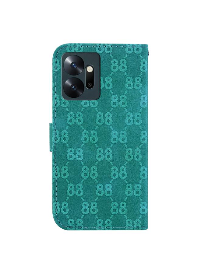 Zaboon Case For Infinix Zero 20 / X6821 Double 8-shaped Embossed Leather Phone Case - Image 3