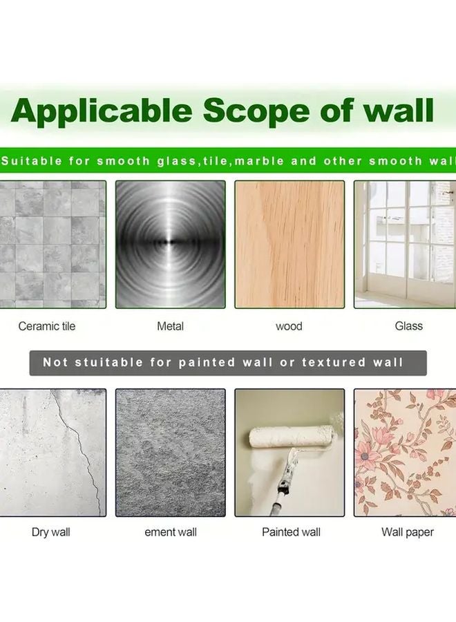 4Pcs Silvery Stainless Steel Self Adhesive Towel Hooks Waterproof For Shower Walls Heavy Duty For Bathroom Kitchen - Image 4