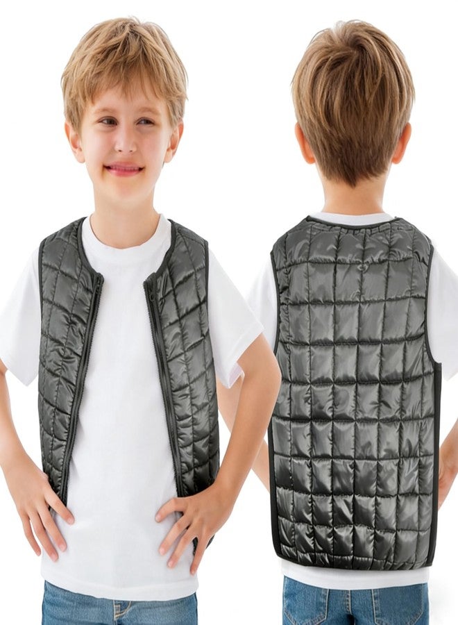NEWMEIL Weight-ed Vest for Kids, Calming Support for Home, School & Play, Compression Vest for Boys Girls, Breathable, Washable, Comfort Fit - Image 1