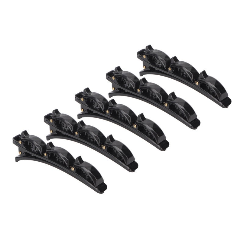Non Slip Braided Hair Clips 5 Pieces Lightweight Easy Braid Design for Girls Kids Daily Styling - Image 5