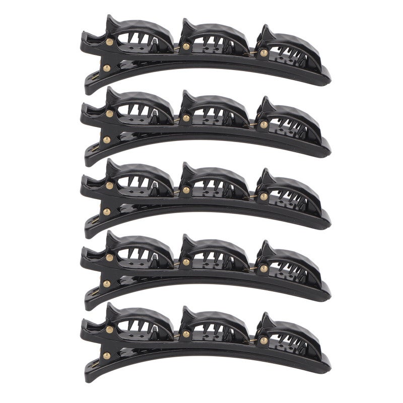 Non Slip Braided Hair Clips 5 Pieces Lightweight Easy Braid Design for Girls Kids Daily Styling - Image 4
