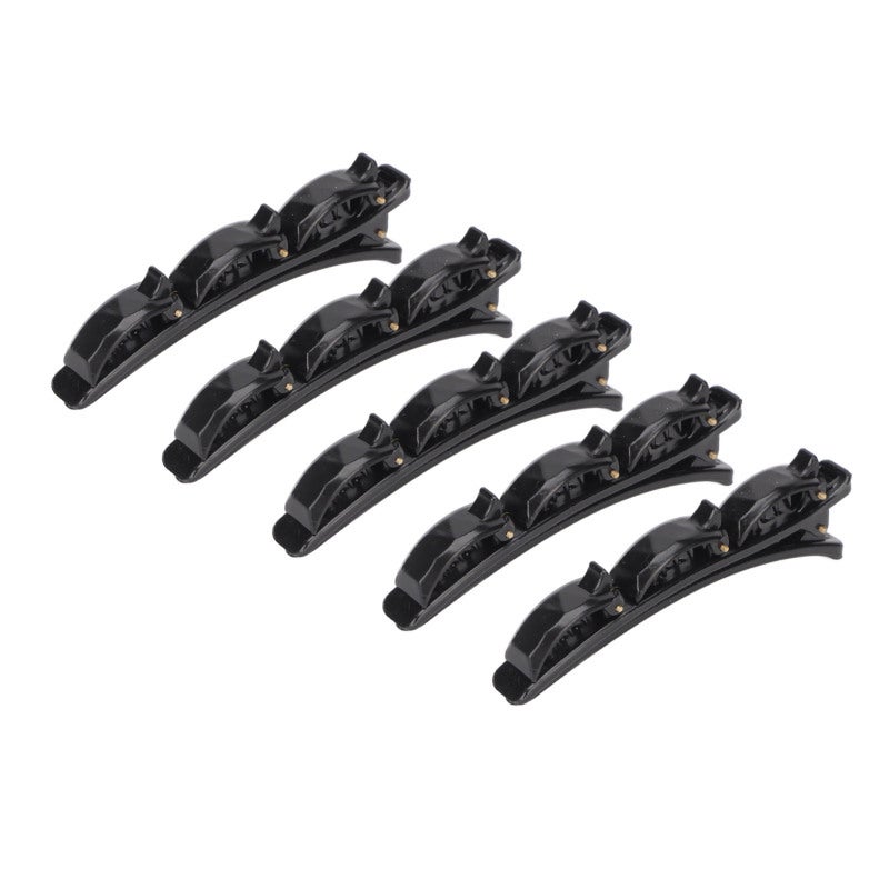 Non Slip Braided Hair Clips 5 Pieces Lightweight Easy Braid Design for Girls Kids Daily Styling - Image 1