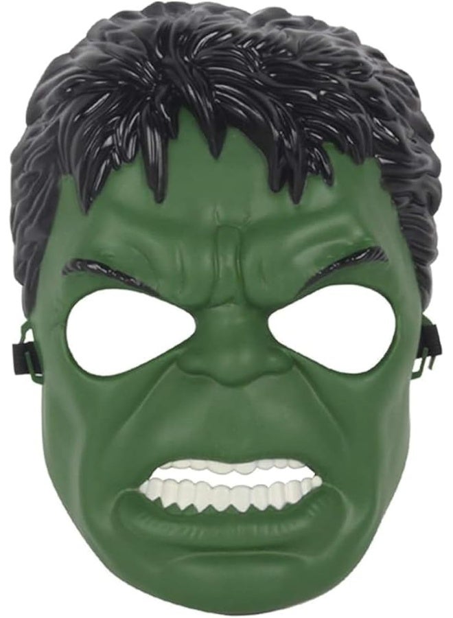 إي سي في في قناع هالك للأطفال، أزياء الأبطال الخارقين لحفلات أعياد ميلاد الأطفال، هدايا ألعاب هالك لحفلات الهالوين التنكرية - Image 1