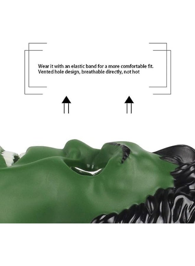 إي سي في في قناع هالك للأطفال، أزياء الأبطال الخارقين لحفلات أعياد ميلاد الأطفال، هدايا ألعاب هالك لحفلات الهالوين التنكرية - Image 4