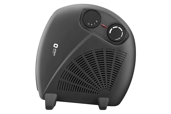 Orient Electric New Areva Portable Room Heater for Home | Dual Heating Mode (2000/1000 W) | Advanced Overheat Protection | Room Heater for Winter | 1-year Replacement Warranty | Black - Image 3