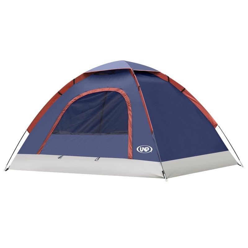 UNP Dome Tent, 2-Person, Easy Setup, Lightweight, Portable, Navy Blue - Image 1