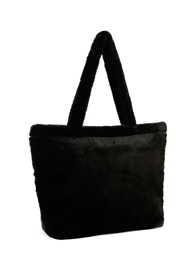 بوما Up Faux Fur Shopper Tote