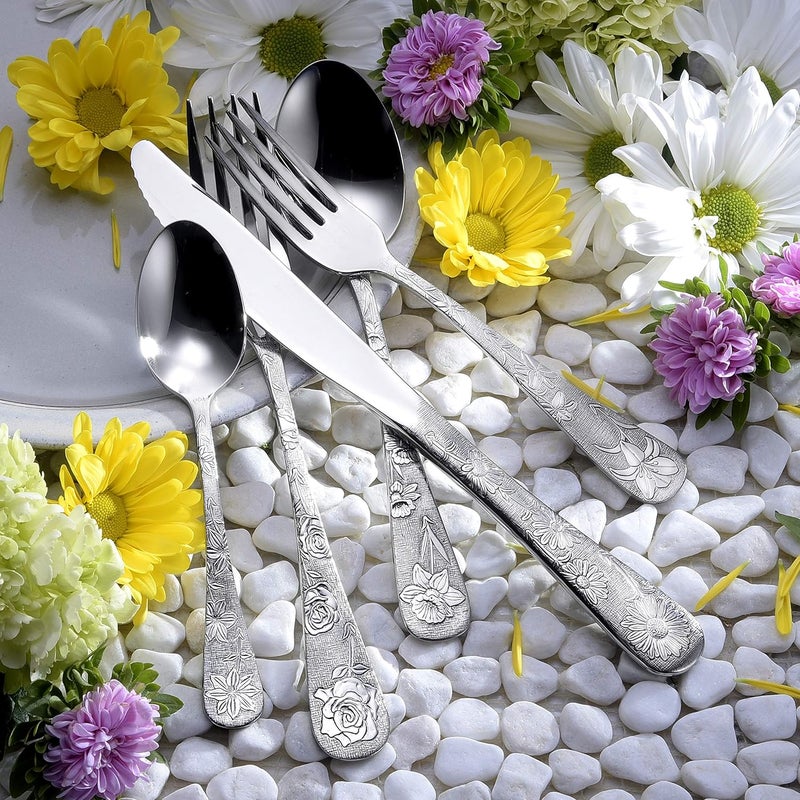 Liberty Tabletop American Garden 20pc Set Service For 4 proudly MADE IN USA - Image 3