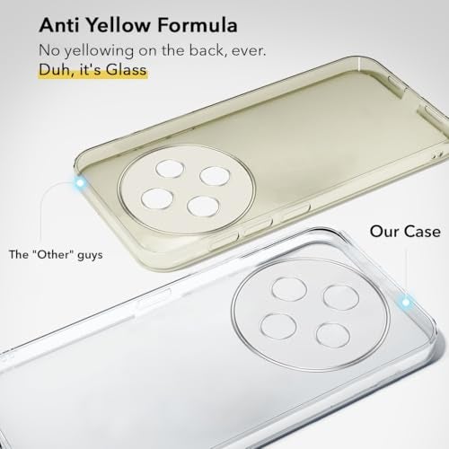 Jkobi Lifetime Anti-Yellow Clear Back Cover Case for Vivo iQOO Z10 (Sleek Hard Crystal | Shockproof and Camera Protection) - Image 2
