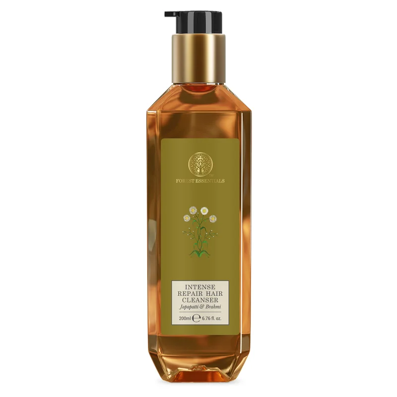 Forest Essentials Intense Repair Hair Cleanser Japapatti and Brahmi