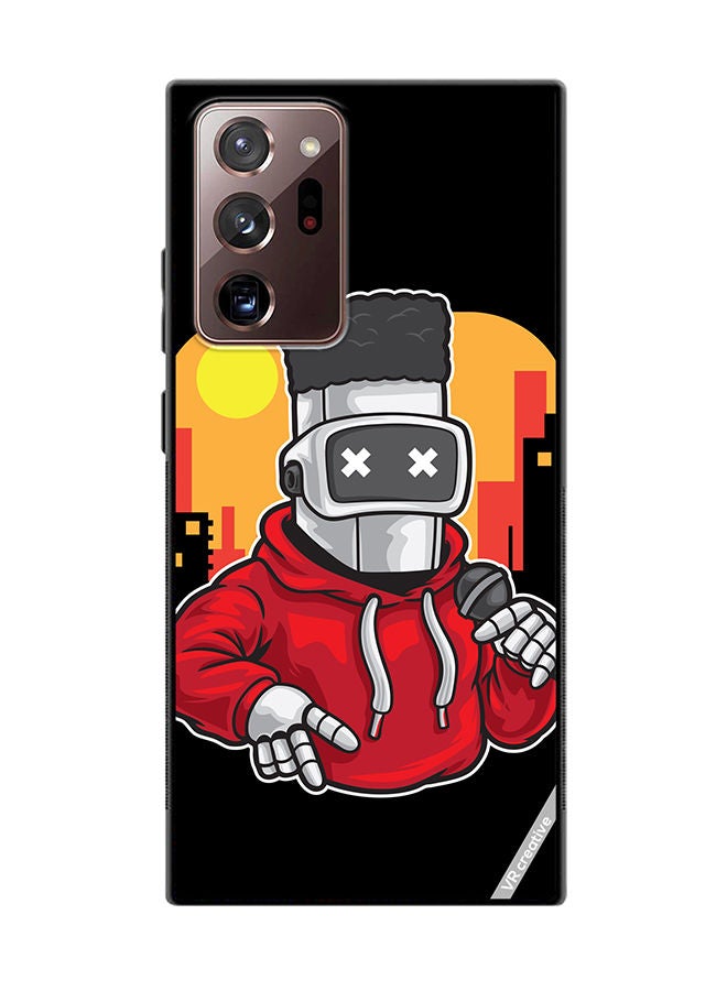 VR CREATIVE Protective Case Cover For Samsung Galaxy Note20 Ultra 5G Robot Dancer Design Multicolour - Image 1